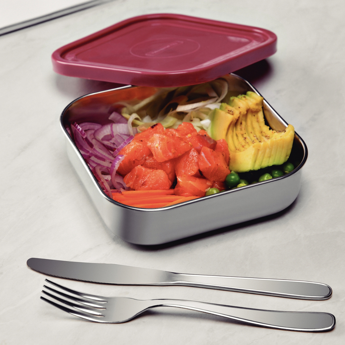 Tramontina By Me Insulated Food Container, Stainless Steel